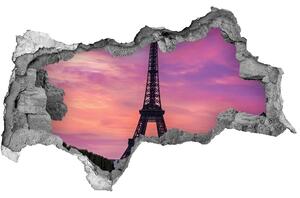 Fototapeta díra na zeď 3D Eiffelova věž Paříž nd-b-74472926