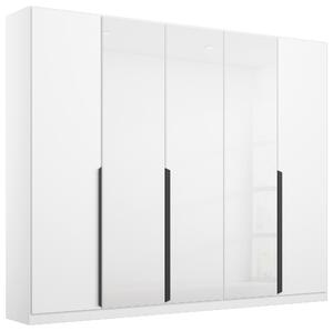 ŠATNÍ SKŘÍŇ S OTOČNÝMI DVEŘMI, bílá, vysoce lesklá bílá, 225/210/54 cm Rauch Möbel, Online Only