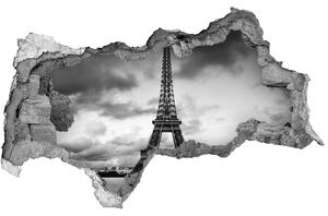 Fototapeta díra na zeď 3D Eiffelova věž Paříž nd-b-76327213