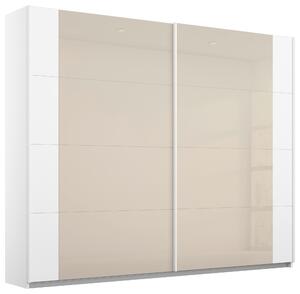 SKŘÍŇ S POSUVNÝMI DVEŘMI, bílá, šampaňská, 226/210/62 cm Rauch Möbel, Online Only