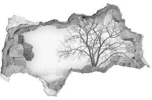Nálepka fototapeta 3D výhled Strom zima nd-b-80032038