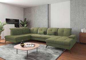 SEDACÍ SOUPRAVA, textil, světle zelená Sit & More - Sedací soupravy, Online Only