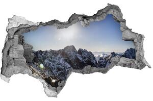 Nálepka fototapeta 3D výhled Zima v Tatrách nd-b-80482542