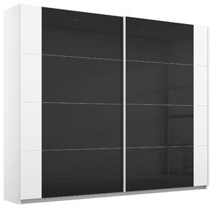 SKŘÍŇ S POSUVNÝMI DVEŘMI, antracitová, bílá, 226/210/62 cm Rauch Möbel, Online Only