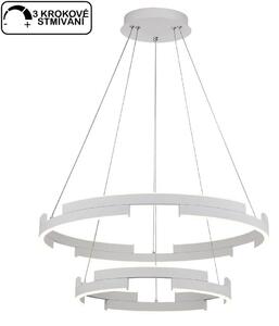 Designový LED lustr na lanku Redo 01-3177 CASTLE/ průměr 60 cm/ LED 60W