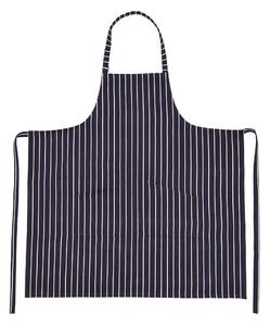 BUTCHERSTRIPE Zástěra proužky - modrá