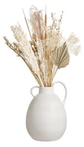 LENA Váza s rukojetí 32 cm - bílá
