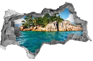 Nálepka fototapeta 3D výhled Tropický ostrov nd-b-82172236