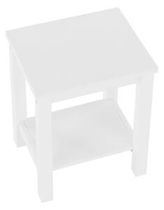 Noční stolek Relin, bílá