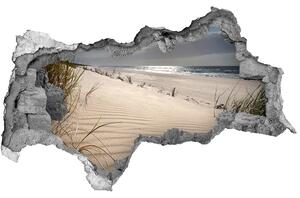 Nálepka fototapeta 3D výhled Mřežino pláž nd-b-84989686