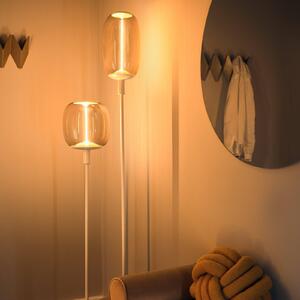 LEDVANCE stojací lampa Decor Stick 2 světla, výška 146 cm, béžová barva