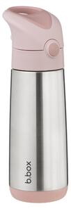 Termoska s brčkem, 500ml, b.box, blush crush