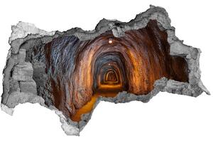 Fototapeta díra na zeď 3D Podzemní tunel nd-b-85978893