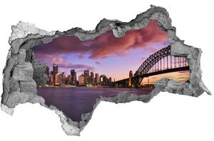 Fototapeta díra na zeď 3D Most w Sydney nd-b-86410877