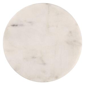 MARBLE Mramorový podtácek - bílá