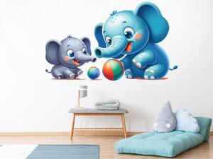 Veselí sloníci arch 75 x 45 cm