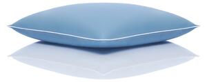 Péřový polštář COMFORT: Modrá 40x40cm