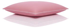 Péřový polštář DELUXE: Růžová 40x40cm