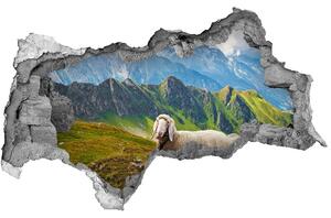 Nálepka fototapeta 3D na zeď Ovce v Alpách nd-b-90327187