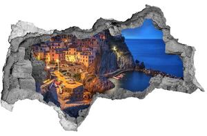 Fototapeta díra na zeď 3D Manarola Itálie nd-b-90515464