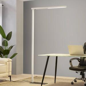 Arcchio LED kancelářská stojací lampa Tamilo, bílá, kov, 194 cm, Bílá / opál, Pracovna / kancelář, Hliník, Moderní, Podhledové stropní svítidlo