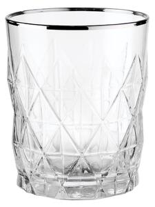 UPSCALE Sklenice na vodu 345 ml - stříbrná