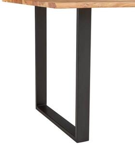 JÍDELNÍ STŮL, akácie, černá, barvy akácie, 160/90/76 cm P & B - Online Only jídelní stoly, Online Only