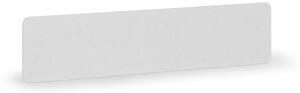 Akustická nástěnka 180 x 40 cm, bílá