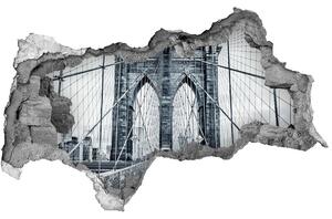 Samolepící díra na stěnu Brooklynský most nd-b-94990249
