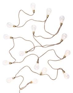 BULB LIGHTS Světelný řetěz žárovky 15 světel