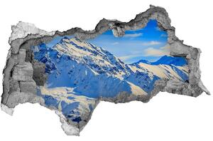 Fototapeta díra na zeď Alpy zima nd-b-96505174