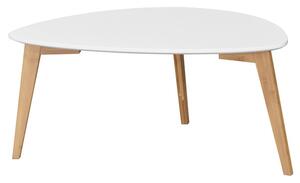 Konferenční stolek OLTEN přírodní/bílá