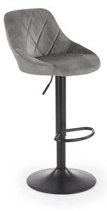 Halmar Barová židle H101 - tmavě šedá