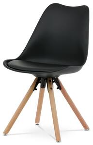 Jídelní židle NICOLE buk/černá