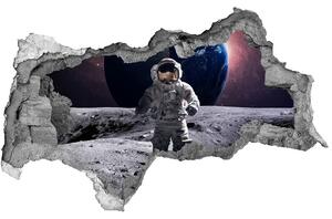 Foto fotografie díra na zeď Astronaut nd-b-99634012