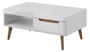 Drevko Konferenční stolek Nordi - bílá
