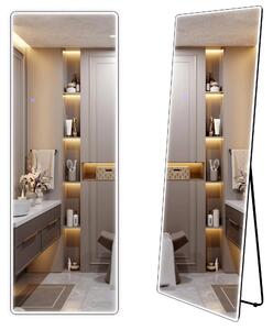 Rea Stojanové zrcadlo Classico 60x170 cm s regulovatelným LED osvětlením HOM-07052 černé