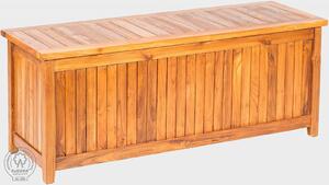 Zahradní teakový box LEONARDO 150 cm