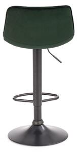 Barová židle SCH-95 tmavě zelená