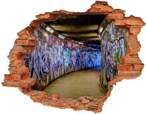 Fototapeta díra na zeď Graffiti v metře nd-c-104211648