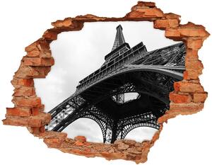 Fototapeta díra na zeď Eiffelova věž Paříž nd-c-105314792