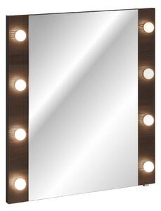 Comad Zrcadlo s LED osvětlením Dorothy Ristretto 80 dub ristretto