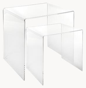 Sada odkládacích stolků Clarity, 2 díly