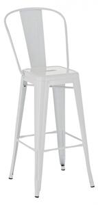 Barová židle Factory, výška 77cm, bílá