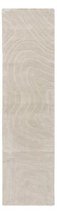 Krémový ručně tkaný vlněný běhoun 60x230 cm Mesmerise Natural – Flair Rugs
