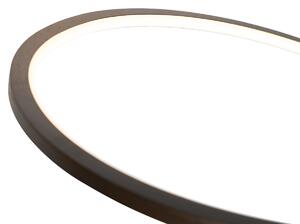 Designové závěsné svítidlo bronzové 72 cm včetně LED 3-stupňově stmívatelné - Jeřabina