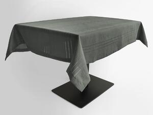 XPOSE® Ubrus STRIPE - tmavě šedý 120x160 cm