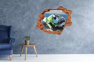 Fototapeta díra na zeď 3D Motocyklový závod nd-c-114562284