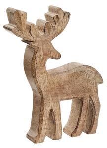 FOREST Dřevěný jelen 15 cm