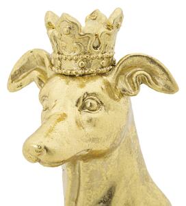 Pes se zlatou korunkou Cane C/Corona Oro 20X12,5X33 cm